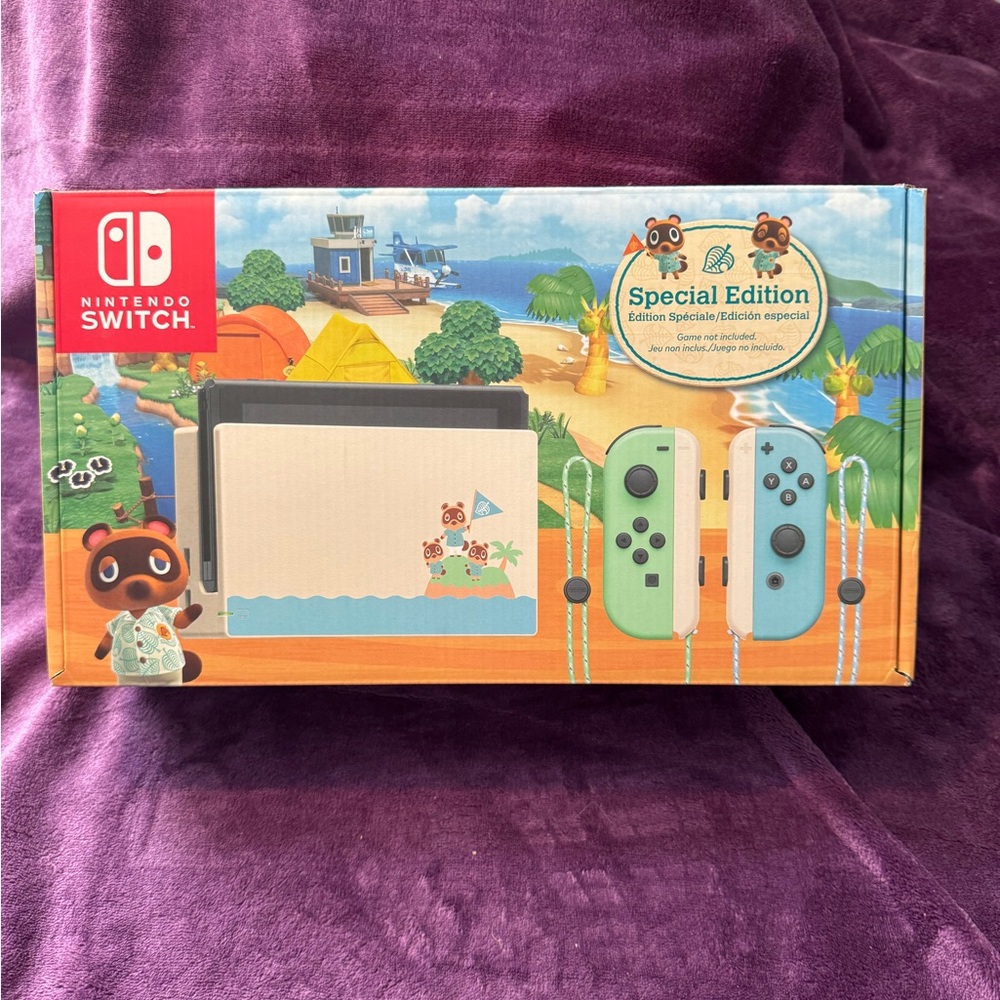 Nintendo Switch, special edition Animal Crossing
